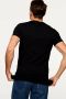 HEMA Heren T-shirt Slim Fit O-hals Zwart (zwart) - Thumbnail 2