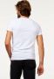 HEMA Heren T-shirt Slim Fit V-hals Bamboe Wit (wit) - Thumbnail 2