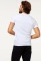 HEMA Heren T-shirt Slim Fit V-hals Wit (wit) - Thumbnail 2