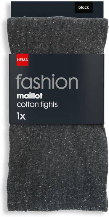 HEMA Maillot Fashion Glitter Zwart (zwart)