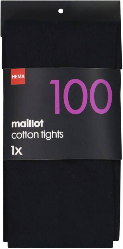 HEMA Maillot Katoen 100denier Donkerblauw (donkerblauw)