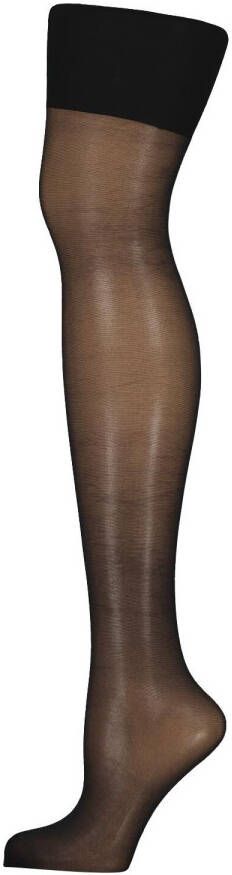 HEMA Panty Fashion Glitter Naad 20denier Zwart (zwart)
