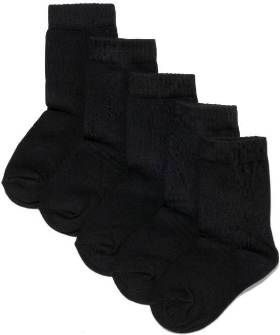 HEMA 5-pak Kindersokken Zwart (zwart)
