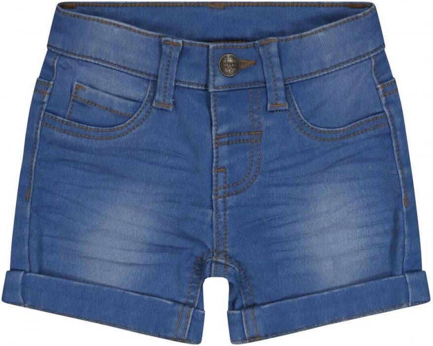 HEMA Baby Short Jogdenim Felblauw (felblauw)