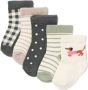 HEMA Baby Sokken Met Bamboe 5 Paar Gebroken Wit (gebroken wit) - Thumbnail 1