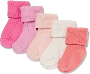 HEMA Baby Sokken Met Bamboe 5 Paar (roze)
