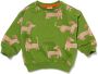 HEMA Baby Sweater Hond Groen (groen) - Thumbnail 1