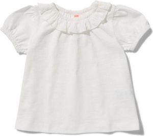 HEMA Baby T-shirt Kraag Gebroken Wit (gebroken wit)