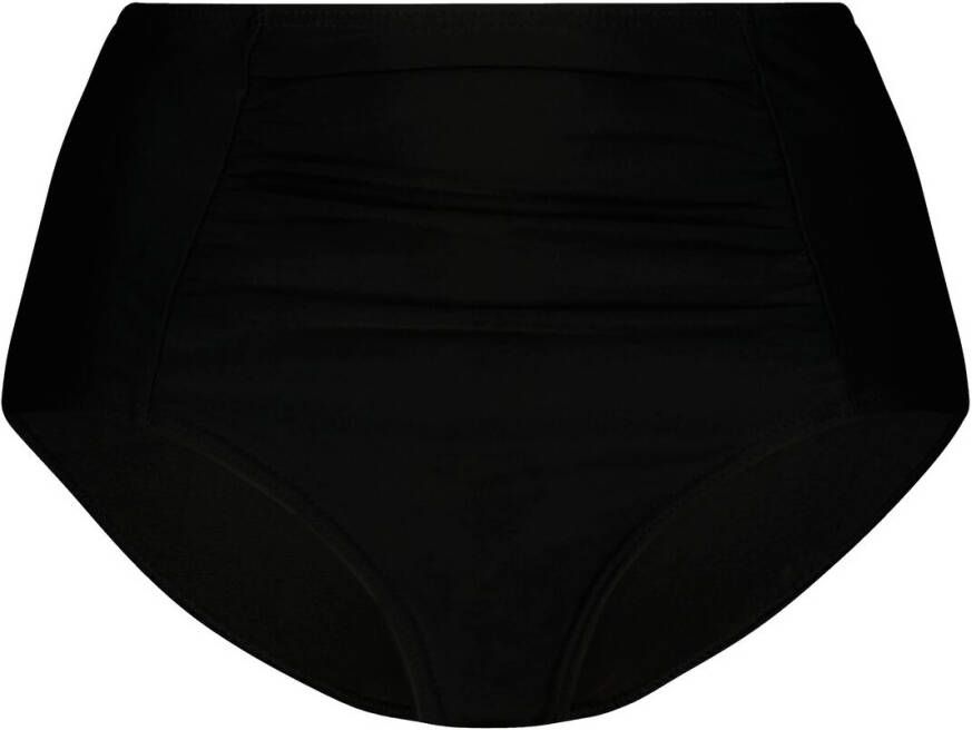 HEMA Dames Bikinibroekje Hoog Corrigerend Zwart (zwart)