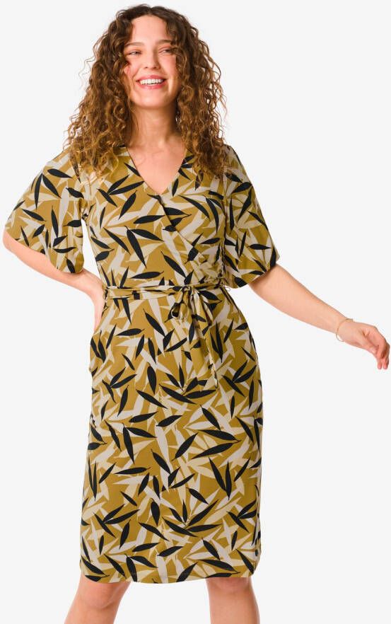HEMA Dames Overslagjurk Nora (multi)