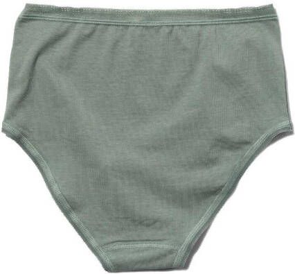 HEMA Dames Slip Hoog Groen (groen)