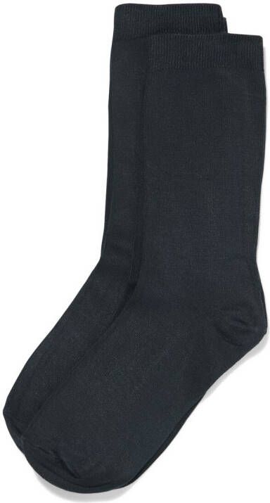 HEMA Dames Sokken Met Modal 2 Paar Zwart (zwart)