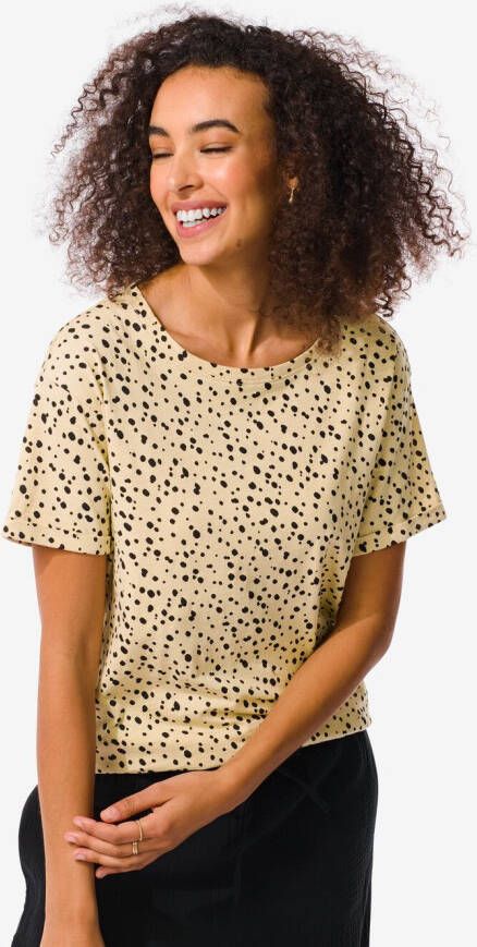 HEMA Dames T-shirt Zita (camel)