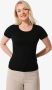 HEMA Dames T-shirt Zwart (zwart) - Thumbnail 1