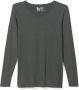 HEMA Dames Thermo T-shirt Grijsmelange (grijsmelange) - Thumbnail 1