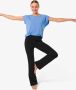 HEMA Dames Yogabroek Zwart (zwart) - Thumbnail 1