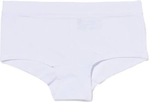 HEMA Damesboxer Real Lasting Cotton Wit (wit)