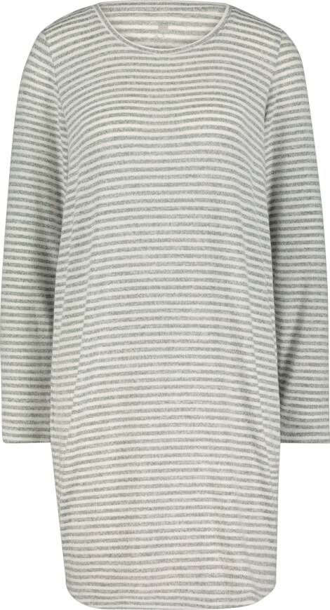 HEMA Damesnachthemd Grijsmelange (grijsmelange)