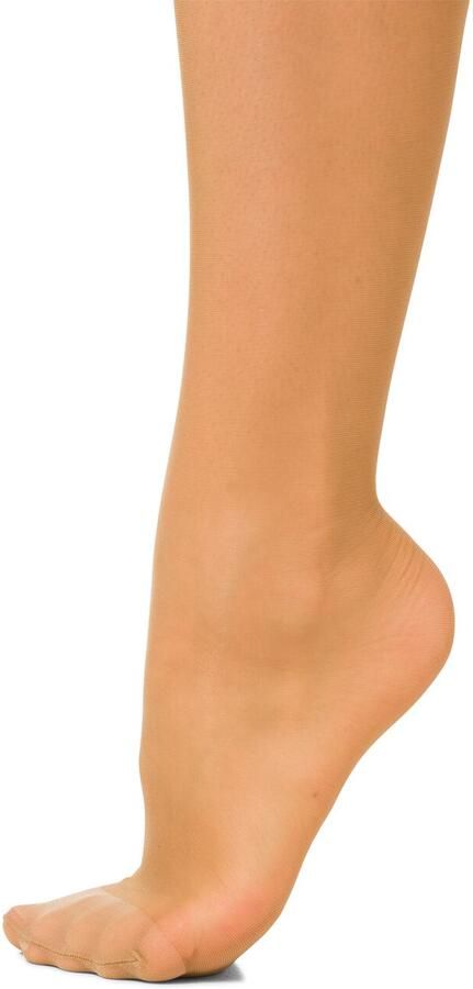 HEMA 3-pak Glans Kniekousen 20 Denier Naturel (naturel)