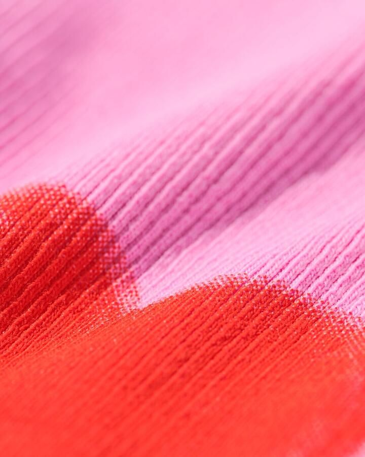 HEMA Baby Meegroeileggings Rib Hartjes Roze (roze)