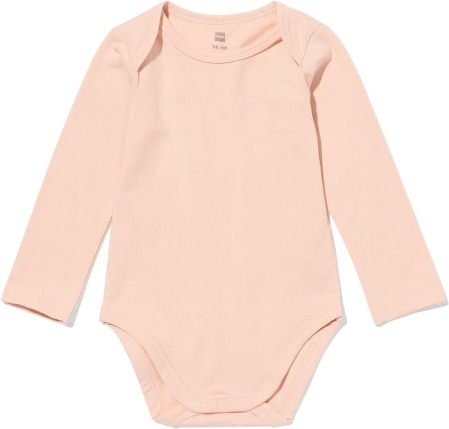 HEMA Baby Meegroeiromper Roze (roze) - Foto 2