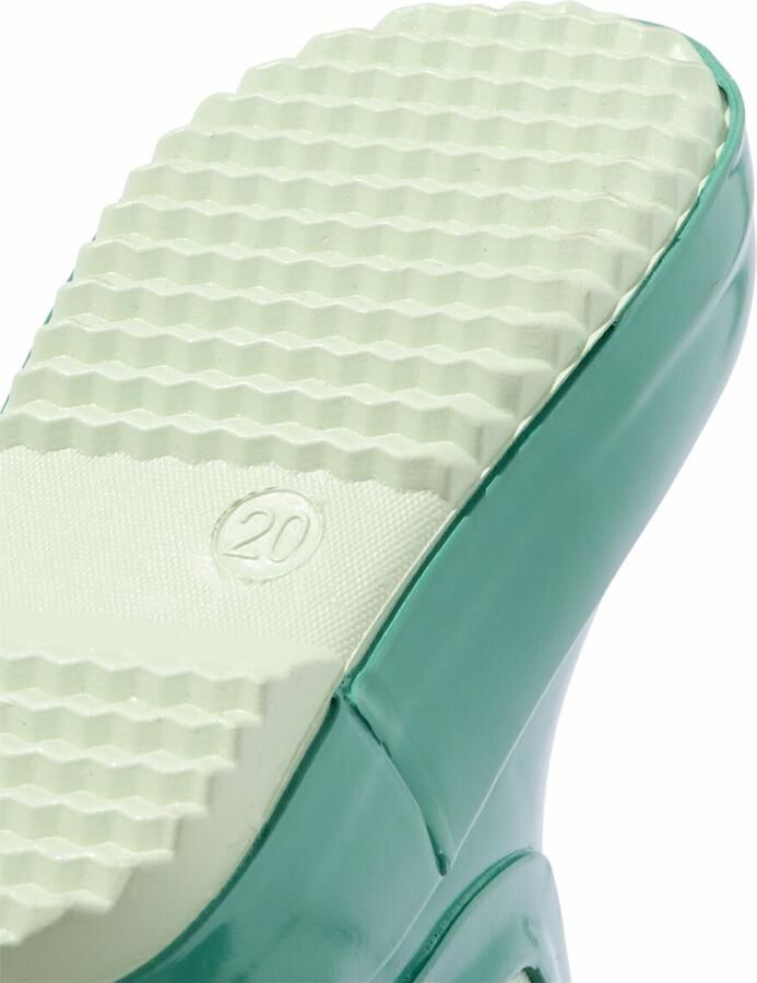 HEMA Baby Regenlaarzen Rubber Groen (groen)