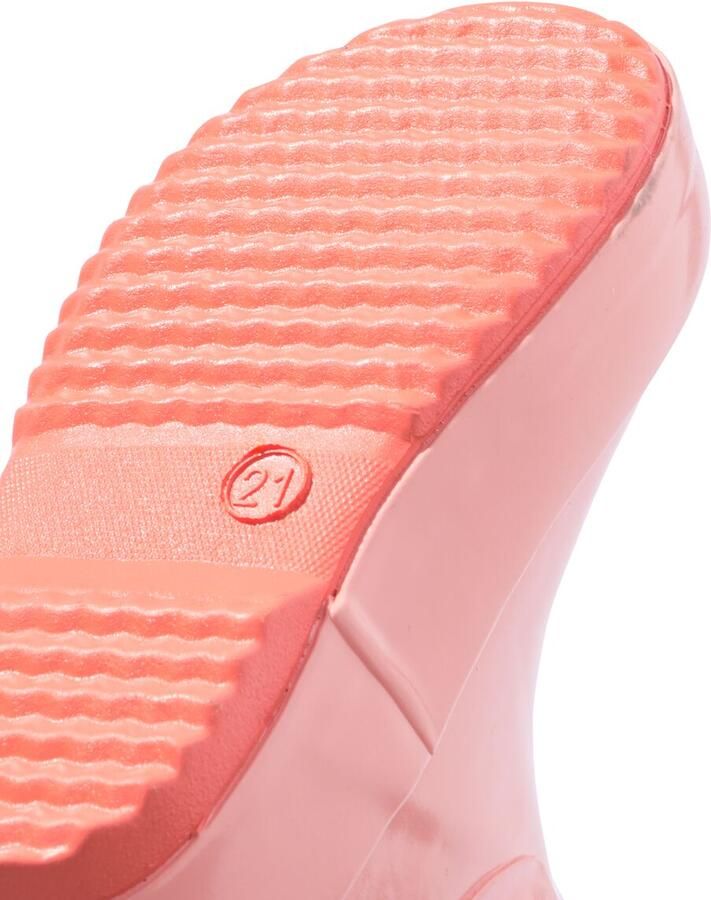 HEMA Baby Regenlaarzen Rubber Roze Koraal (koraal)