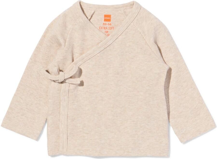 HEMA Baby T-shirt Jersey Zand (zand)