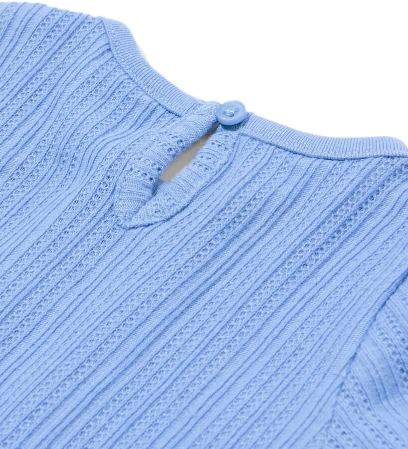 HEMA Baby T-shirt Rib Blauw (blauw)