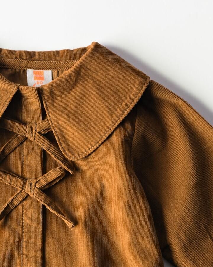 HEMA Babyblouse Rib Bruin - Foto 2