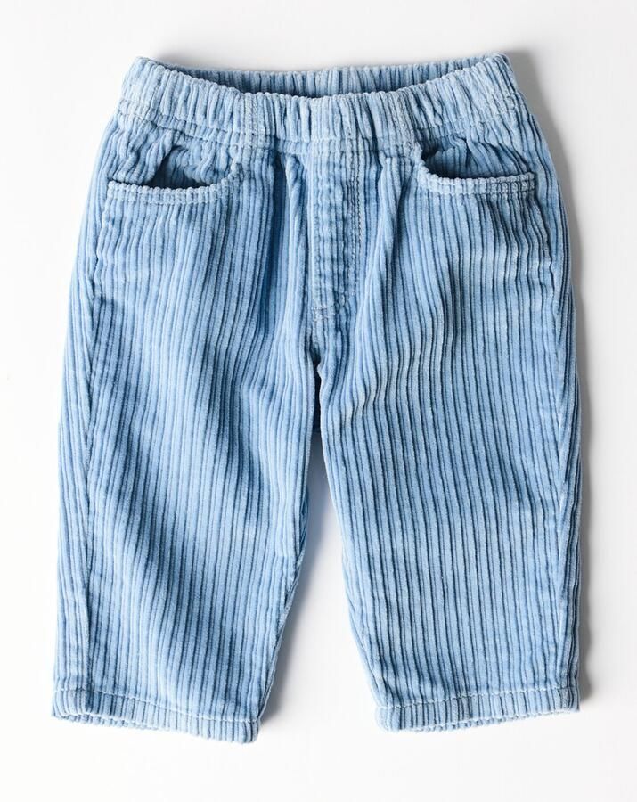 HEMA Babybroek Comfy Fit Corduroy Blauw