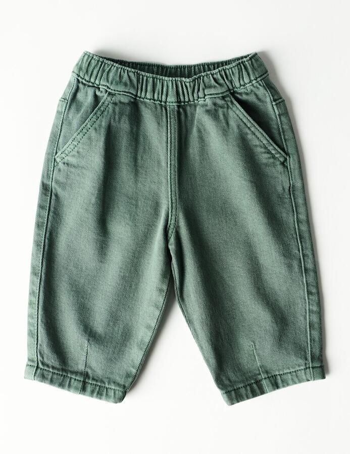 HEMA Babybroek Comfy Fit Donkergroen