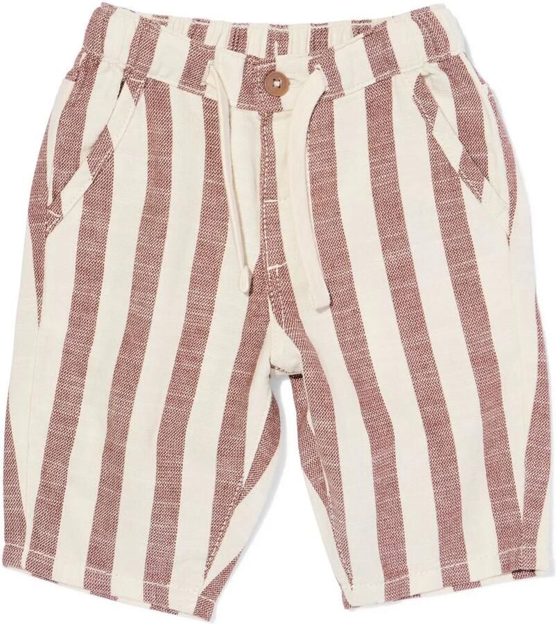 HEMA Babybroek Comfy Fit Strepen Bruin (bruin)