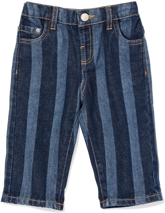 HEMA Babybroek Comfy Fit Strepen Donkerblauw (donkerblauw)