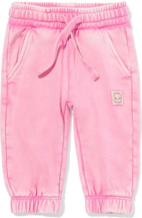 HEMA Babybroek Comfy Fit Sweatstof Roze (roze) - Foto 2