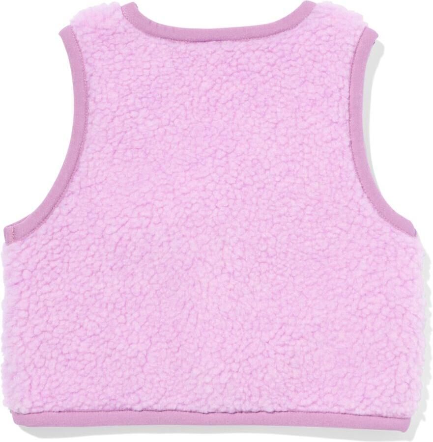 HEMA Babygilet Fleece Paars (paars)