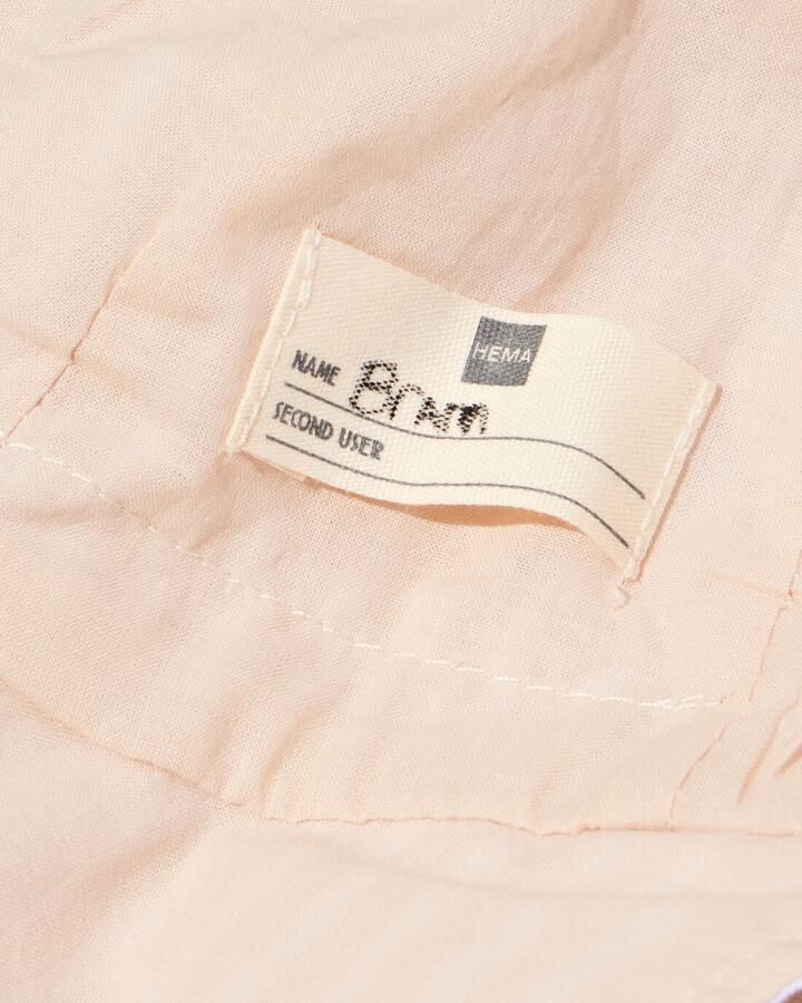 HEMA Babyhoed Seersucker Strepen Beige (beige) - Foto 2