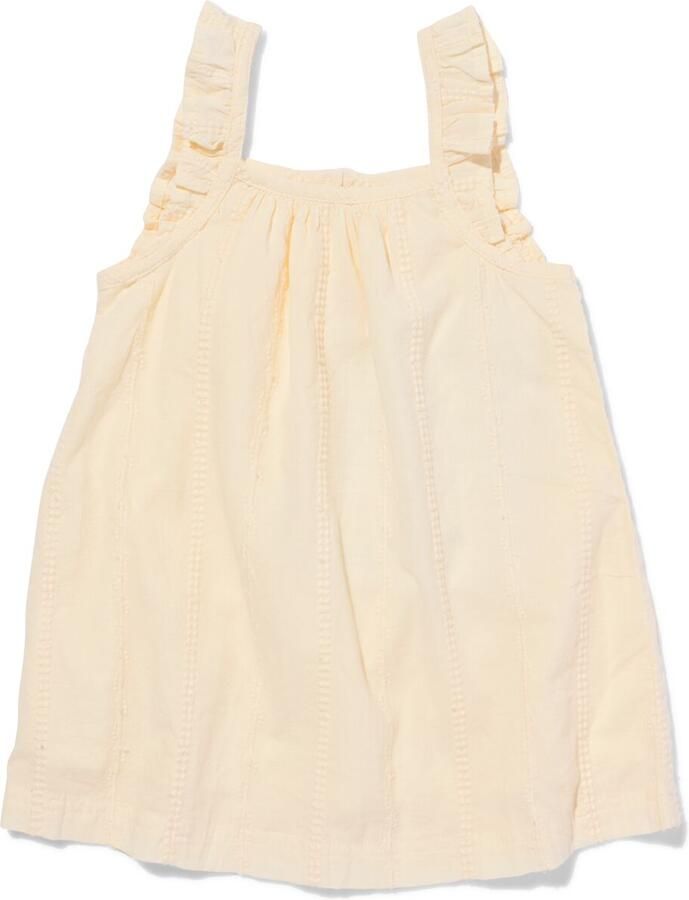 HEMA Babyjurk A-lijn Broderie Ecru (ecru) - Foto 2