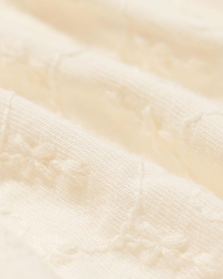HEMA Babyjurk A-lijn Broderie Gebroken Wit (gebroken wit)