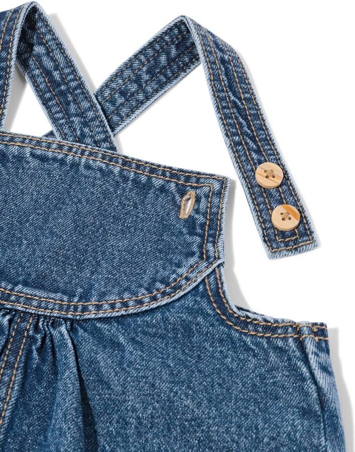 HEMA Babyjurk A-lijn Denim Donkerdenim (donkerdenim) - Foto 2