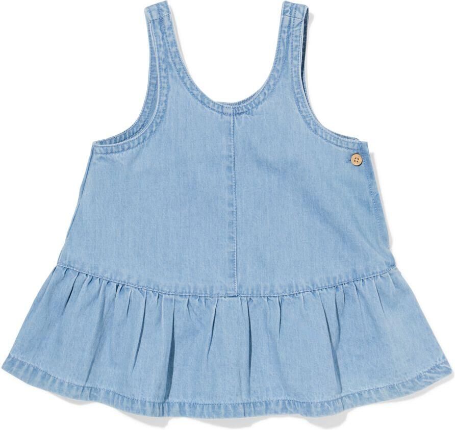 HEMA Babyjurk Aansluitend Denim (denim)