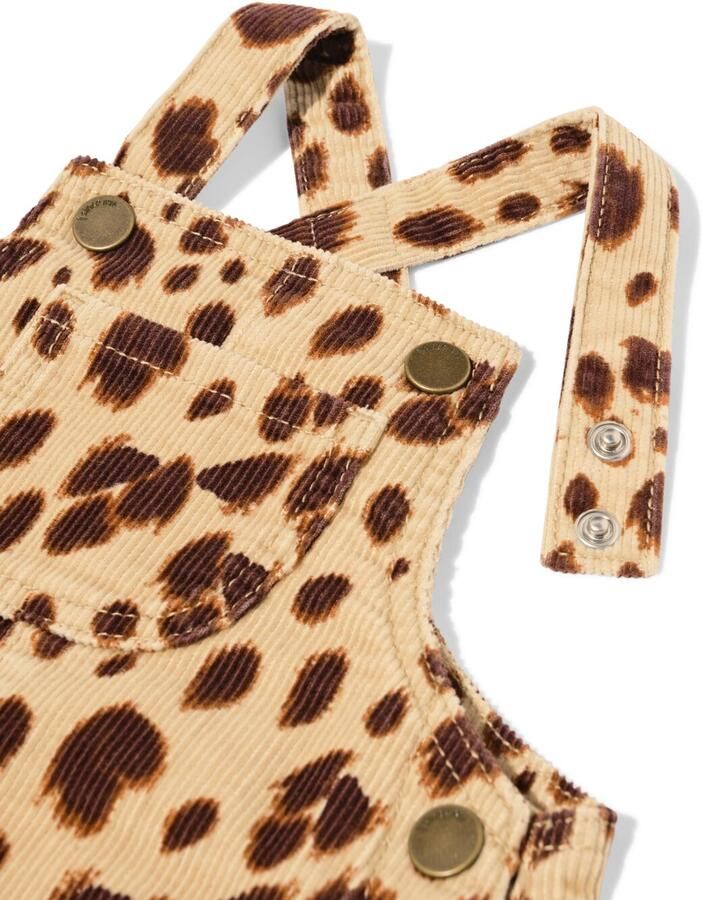 HEMA Babyjurk Luipaard Zand (zand) - Foto 2