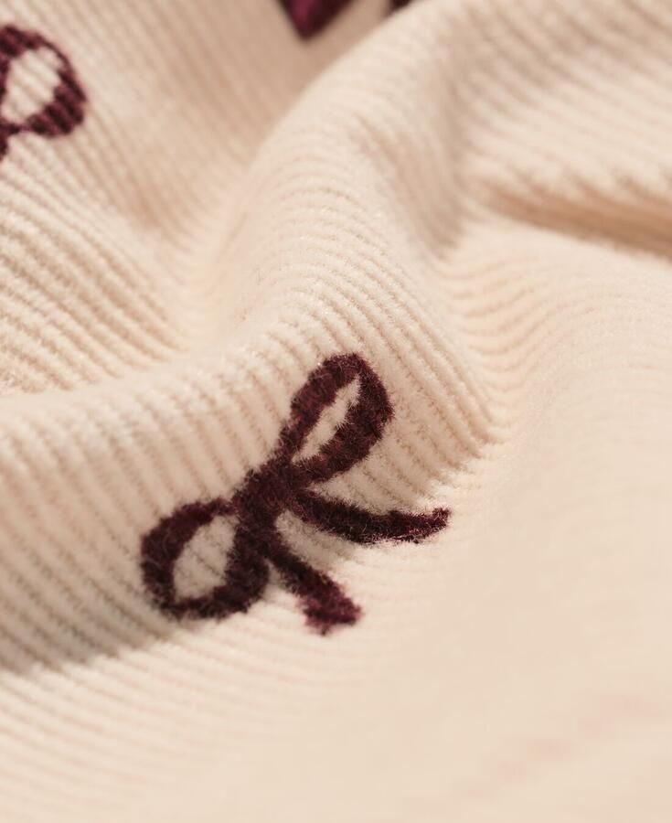 HEMA Babyjurk Rib Strikjes Ecru (ecru)