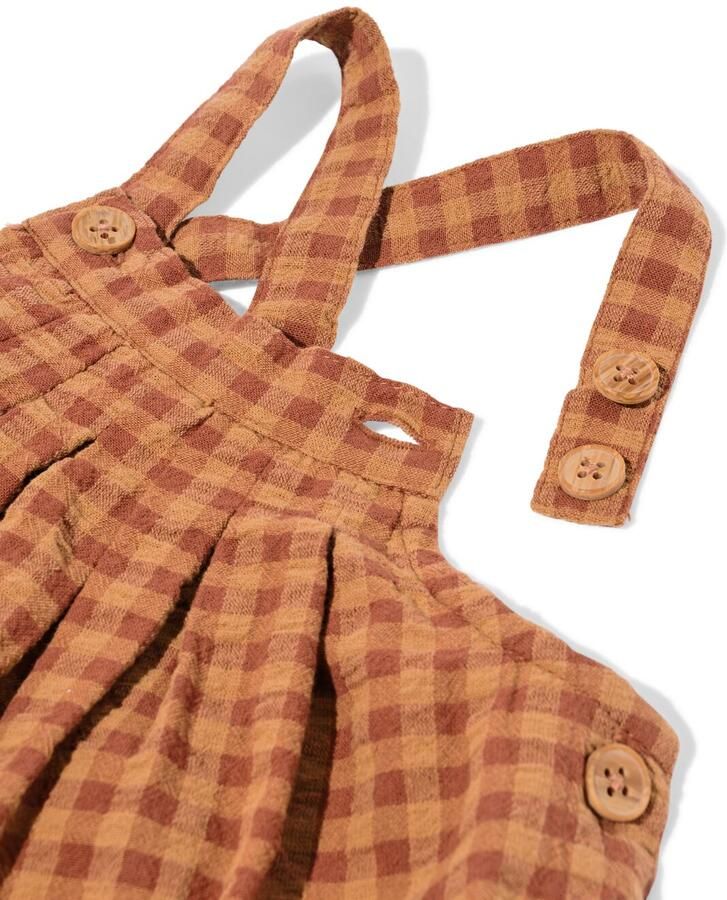 HEMA Babyjurk Ruiten Bruin (bruin) - Foto 3