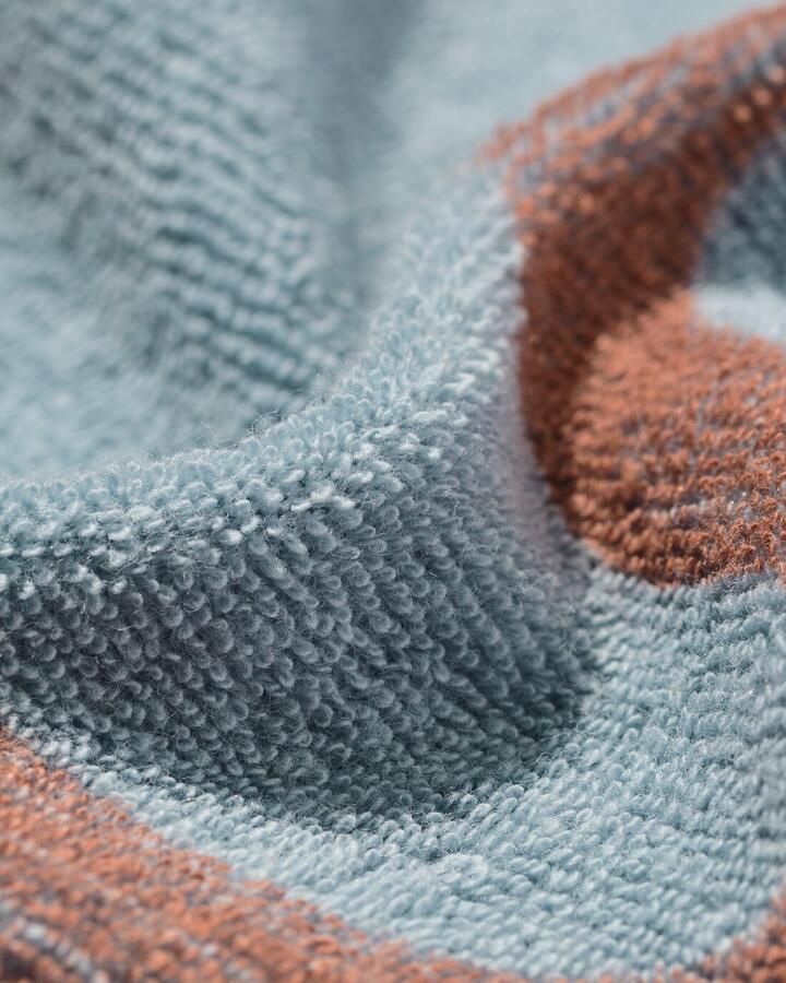HEMA Babykledingset Badstof Abstract Blauw (blauw)