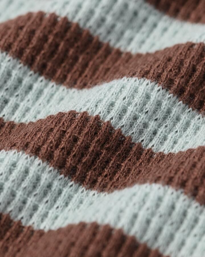 HEMA Babykledingset Comfy Fit Fijngebreid Strepen Blauw (blauw) - Foto 2
