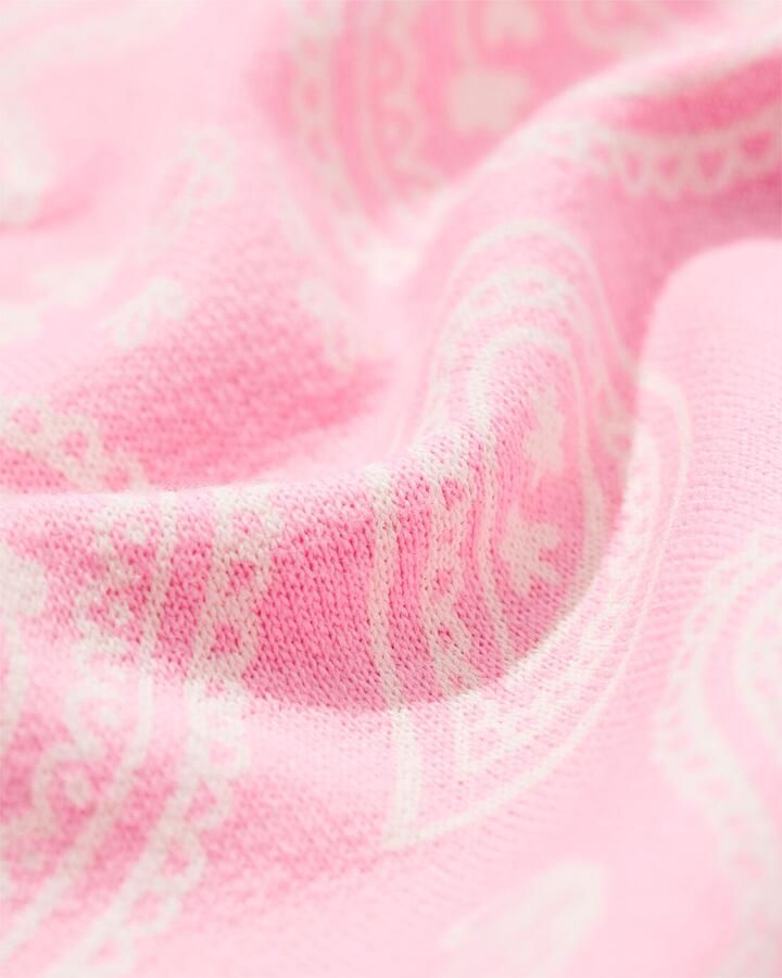 HEMA Babykledingset Comfy Fit Sweatstof Paisley Roze (roze)