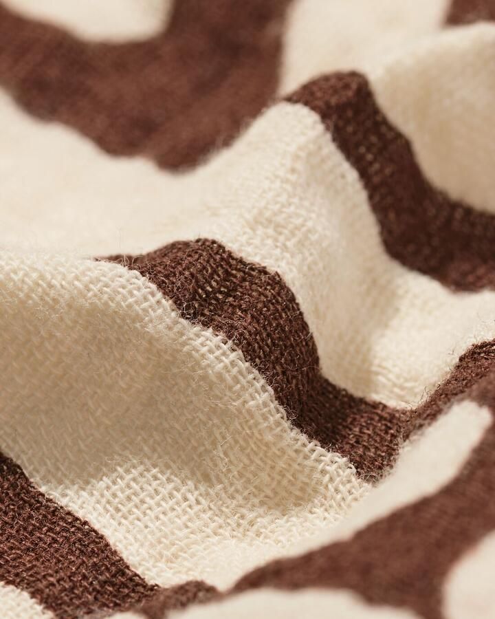 HEMA Babykledingset Mousseline Abstract Bruin (bruin) - Foto 2