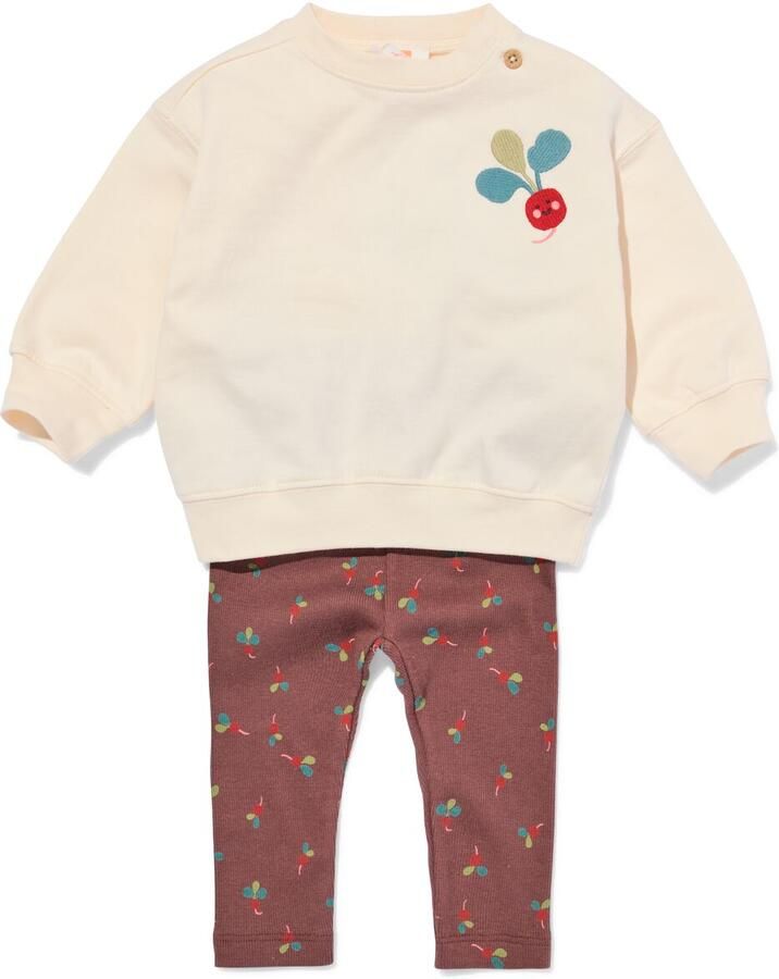 HEMA Babykledingset Radijs Bruin