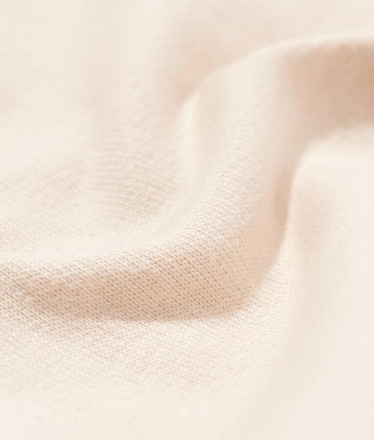 HEMA Babykledingset Sweatstof Bloemen Ecru (ecru)
